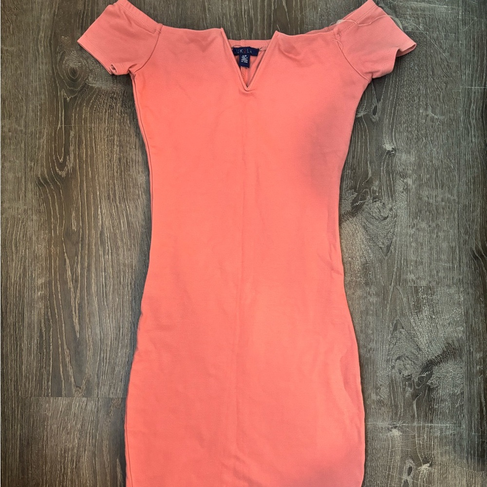 PEACH DRESS